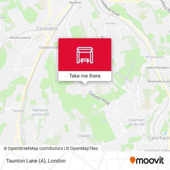 Taunton Lane (A) map