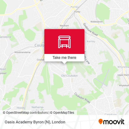 Oasis Academy Byron (N) map