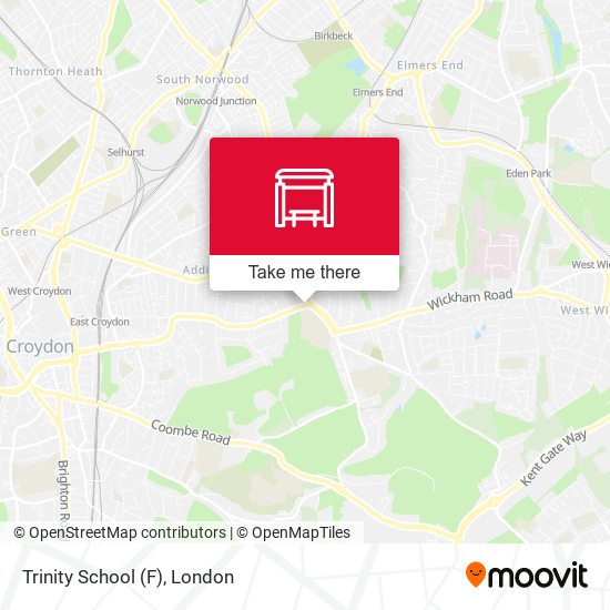 Trinity School (F) map