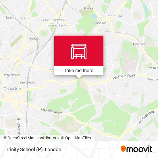 Trinity School (P) map