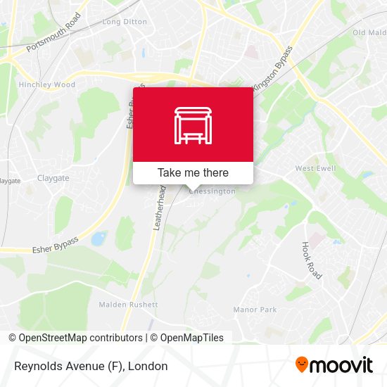 Reynolds Avenue (F) map
