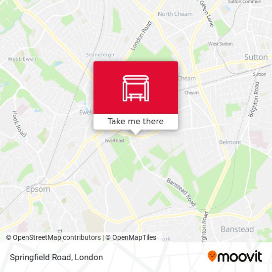 Springfield Road map
