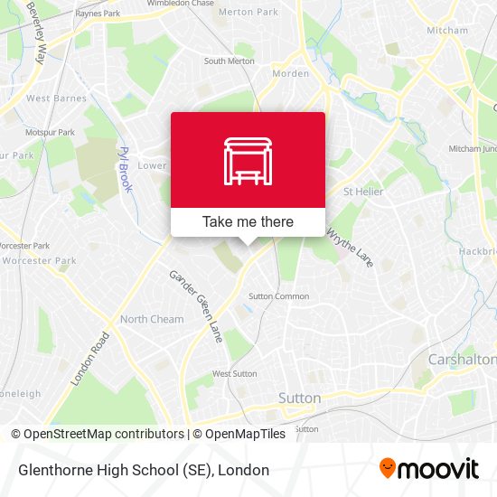 Glenthorne High School (SE) map