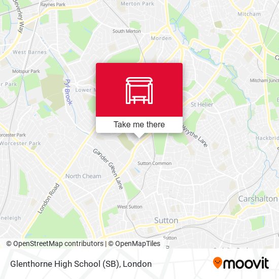 Glenthorne High School (SB) map