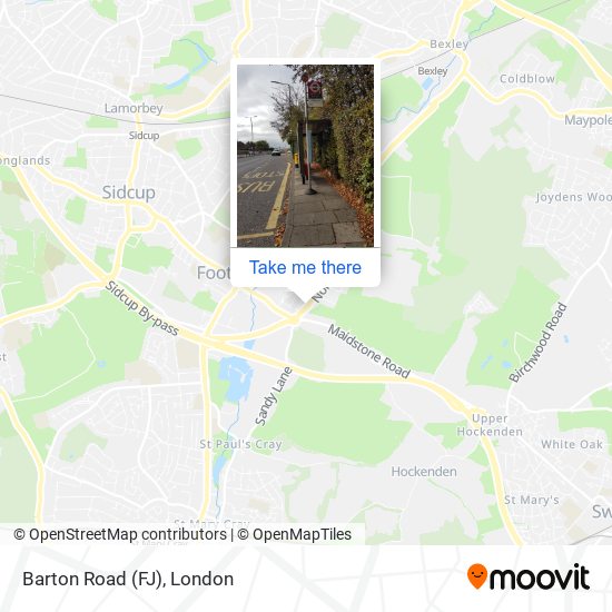 Barton Road (FJ) map