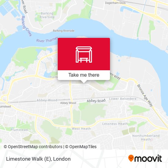 Limestone Walk (E) map