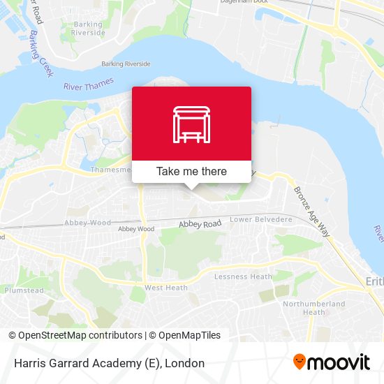Harris Garrard Academy (E) map