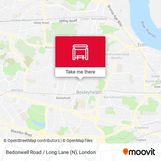 Bedonwell Road / Long Lane (N) map