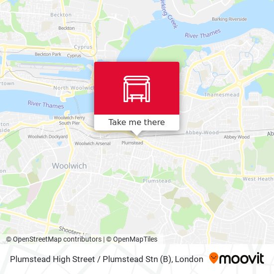 Plumstead High Street / Plumstead Stn (B) map