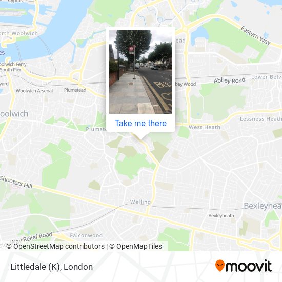 Littledale (K) map