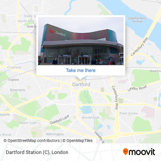 Dartford Station (C) map