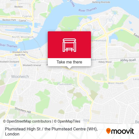 Plumstead High St / the Plumstead Centre (WH) map