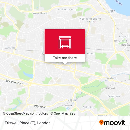 Friswell Place (E) map