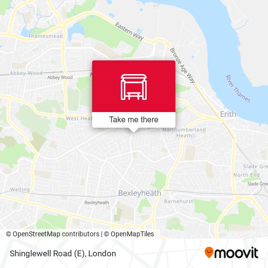 Shinglewell Road (E) map