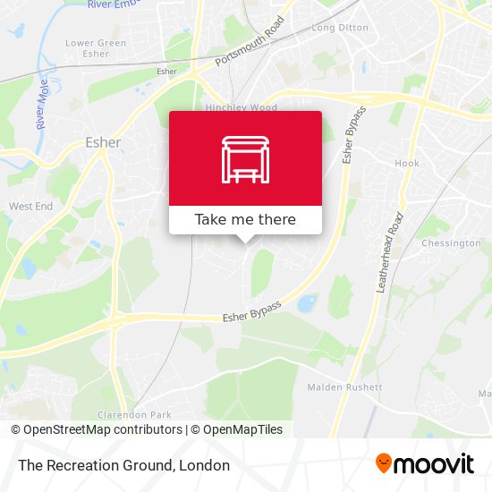 The Recreation Ground map