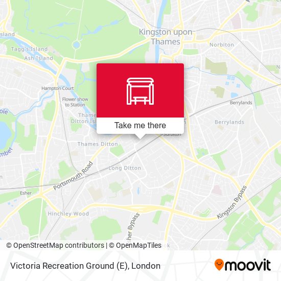 Victoria Recreation Ground (E) map
