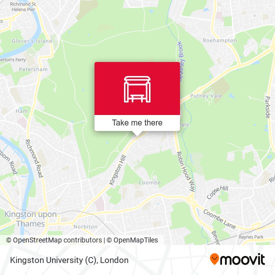 Kingston University (C) map