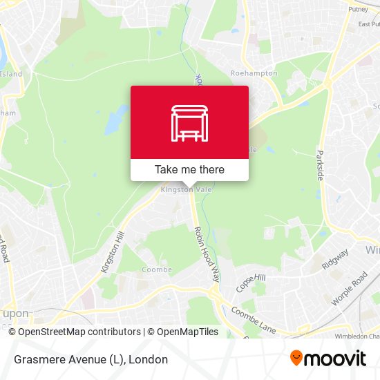Grasmere Avenue (L) map