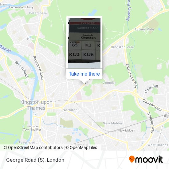 George Road (S) map
