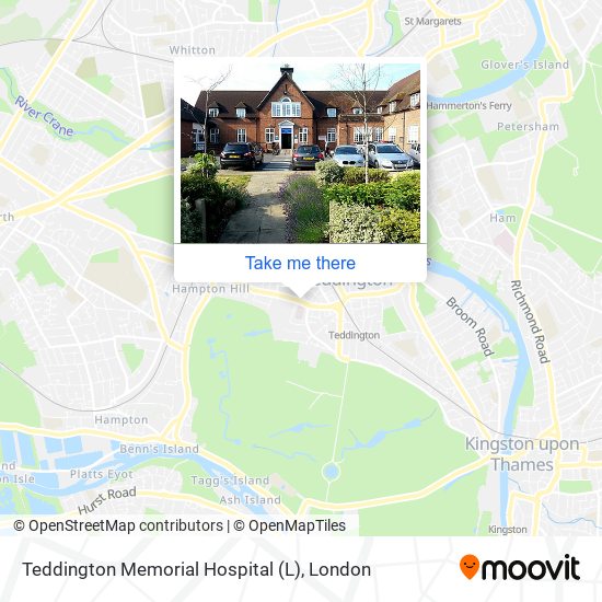 Teddington Memorial Hospital (L) map