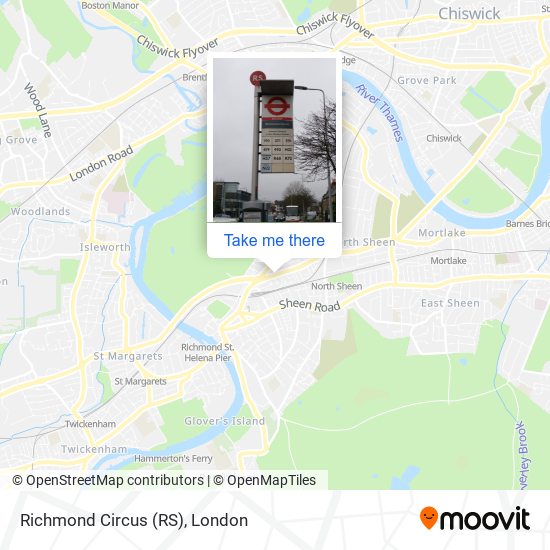 Richmond Circus (RS) map