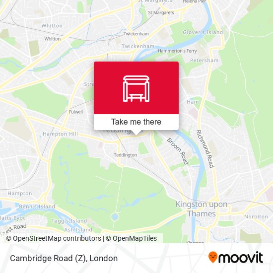 Cambridge Road (Z) map