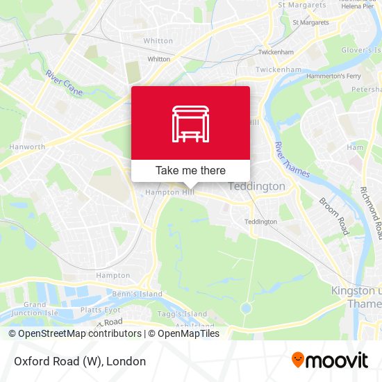Oxford Road (W) map
