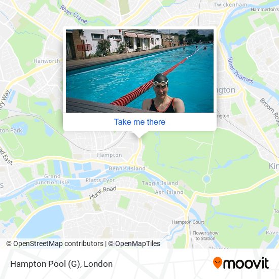 Hampton Pool (G) map