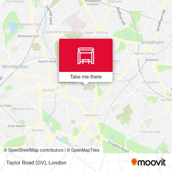 Taylor Road (GV) map