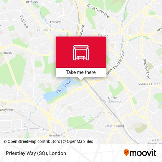 Priestley Way (SQ) map