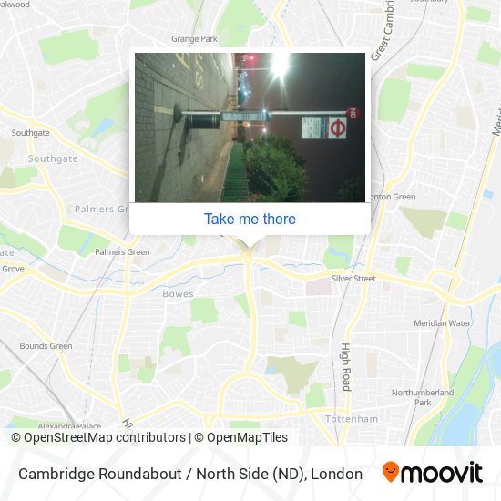 Cambridge Roundabout / North Side (ND) map