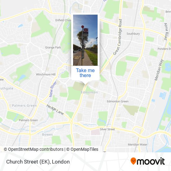 Church Street (EK) map