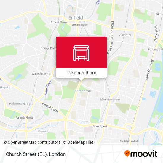 Church Street (EL) map