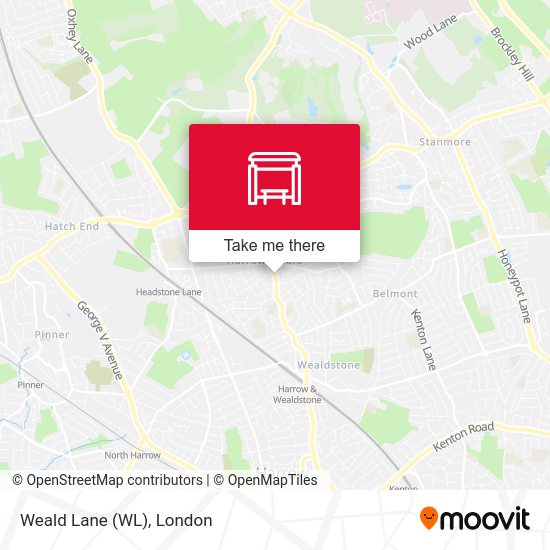 Weald Lane (WL) map