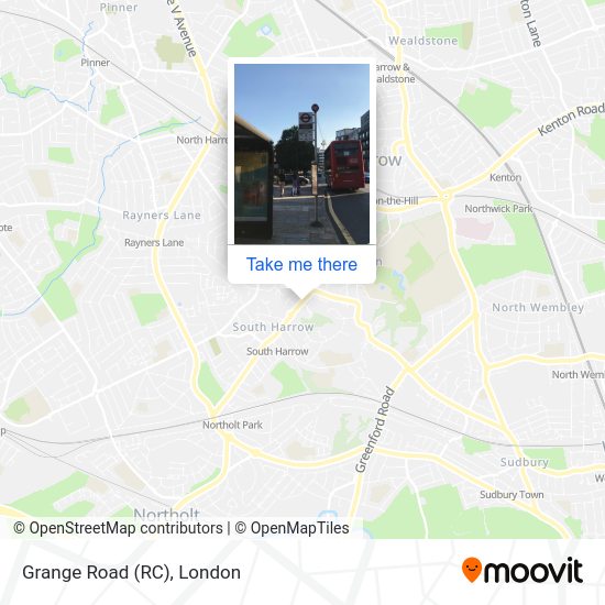 Grange Road (RC) map