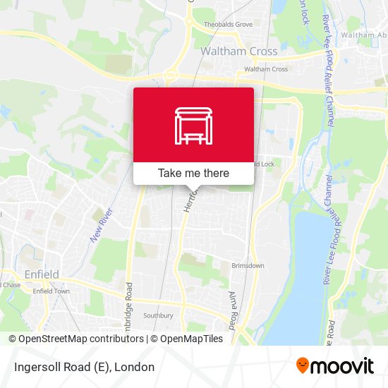 Ingersoll Road (E) map