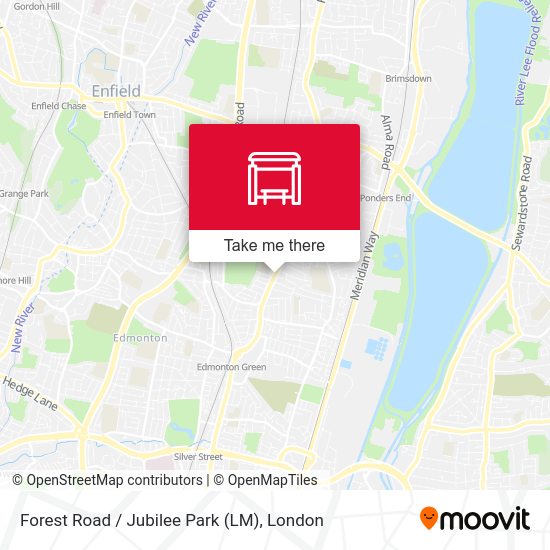 Forest Road / Jubilee Park (LM) map