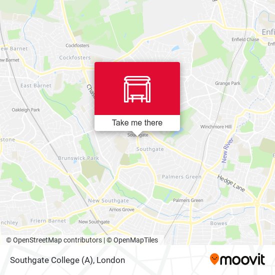 Southgate College (A) map