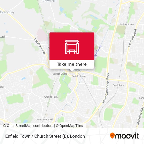 Enfield Town / Church Street map