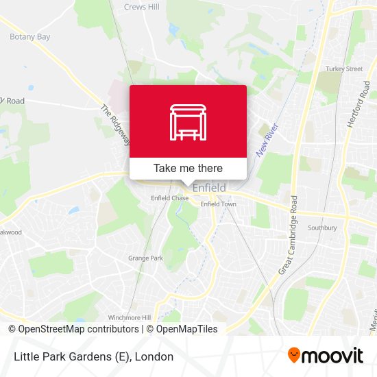 Little Park Gardens (E) map