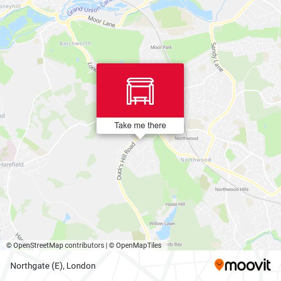 Northgate (E) map