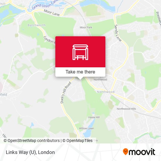 Links Way (U) map