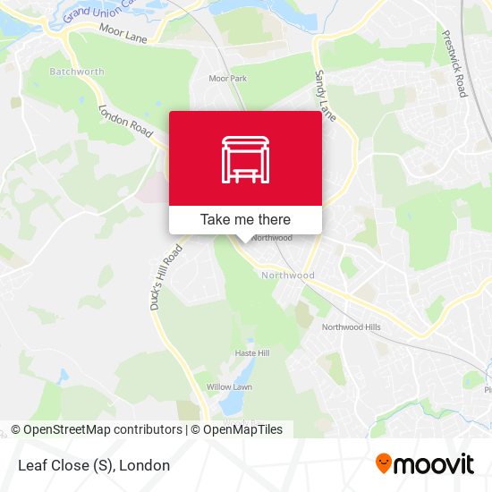 Leaf Close (S) map