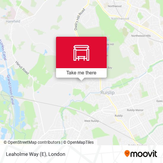 Leaholme Way (E) map