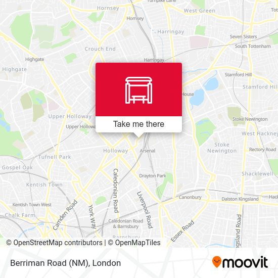 Berriman Road (NM) map