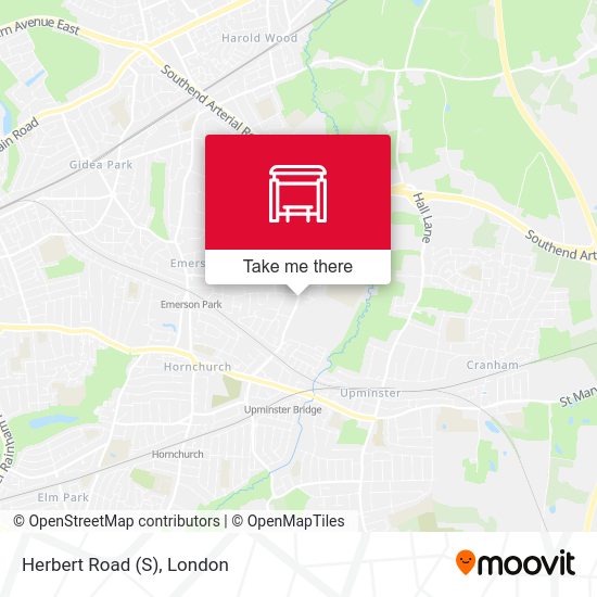 Herbert Road (S) map