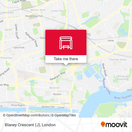 Blaney Crescent (J) map