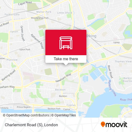 Charlemont Road (S) map