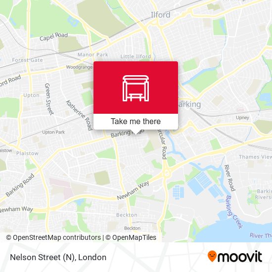 Nelson Street map