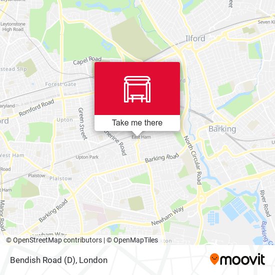 Bendish Road (D) map